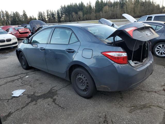 TOYOTA COROLLA L 2014 gray  gas 2T1BURHE9EC098296 photo #3