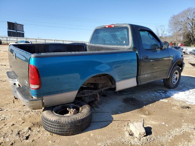 FORD F150 2003 green  gas 1FTRF18243NB75182 photo #4