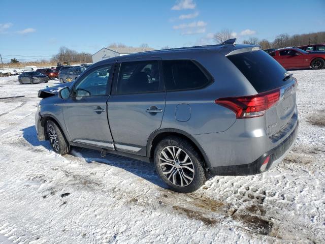 MITSUBISHI OUTLANDER 2018 gray  gas JA4AZ3A33JZ042450 photo #3