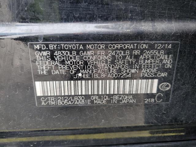 2015 LEXUS GS 350 - JTHBE1BL8FA007254