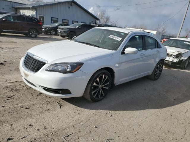 CHRYSLER 200 TOURIN 2013 white  gas 1C3CCBBB8DN624348 photo #1