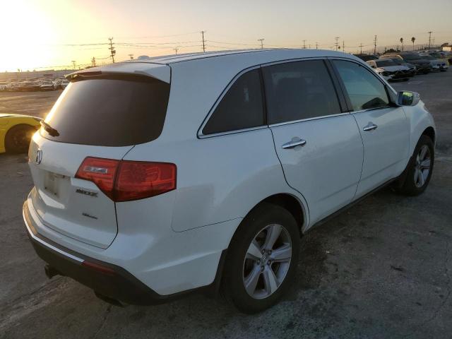 ACURA MDX TECHNO 2012 white 4dr spor gas 2HNYD2H32CH541224 photo #4