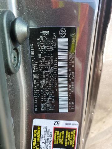 2023 TOYOTA CAMRY SE N - 4T1G11AK4PU148698