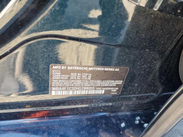 2017 BMW 430I GRAN - WBA4F7C32HG789055