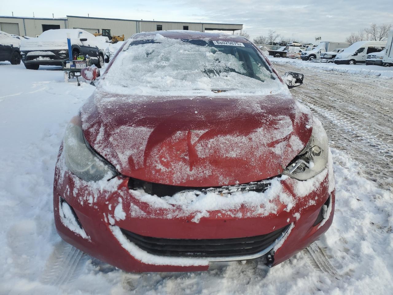 Lot #3055465111 2013 HYUNDAI ELANTRA GL