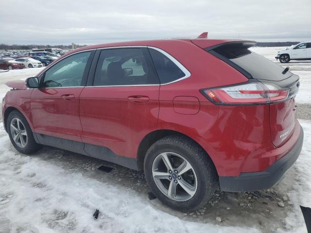 FORD EDGE SEL 2020 red  gas 2FMPK4J9XLBA90608 photo #3