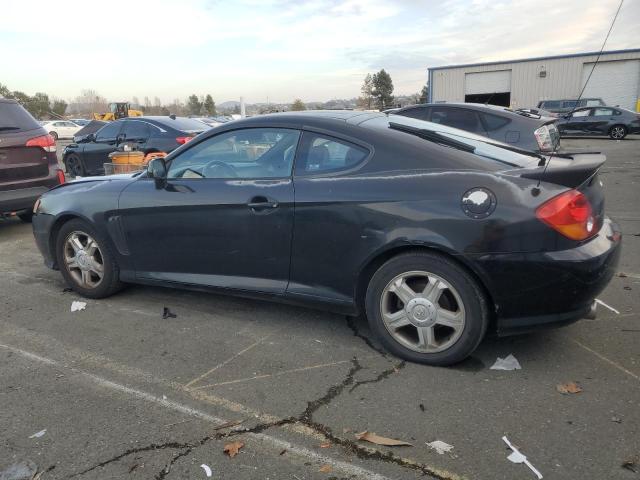 HYUNDAI TIBURON 2004 black  gas KMHHM65D94U149104 photo #3