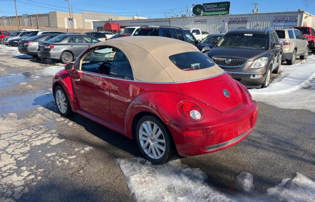 VOLKSWAGEN NEW BEETLE 2009 red converti gas 3VWRF31Y29M401892 photo #4