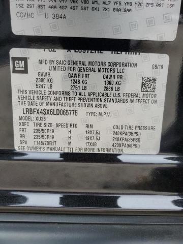 2020 BUICK ENVISION P - LRBFX4SX6LD065776