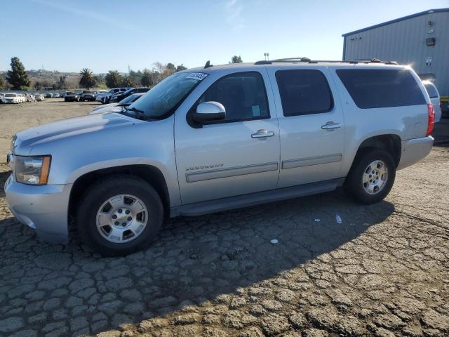 CHEVROLET SUBURBAN C 2014 silver  flexible fuel 1GNSCJE01ER131981 photo #1