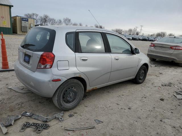 CHEVROLET AVEO 2008 silver  gas KL1TD666X8B244391 photo #4