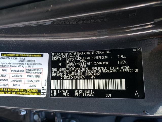 2024 LEXUS NX 350H BA - 2T2GKCEZ4RC020655