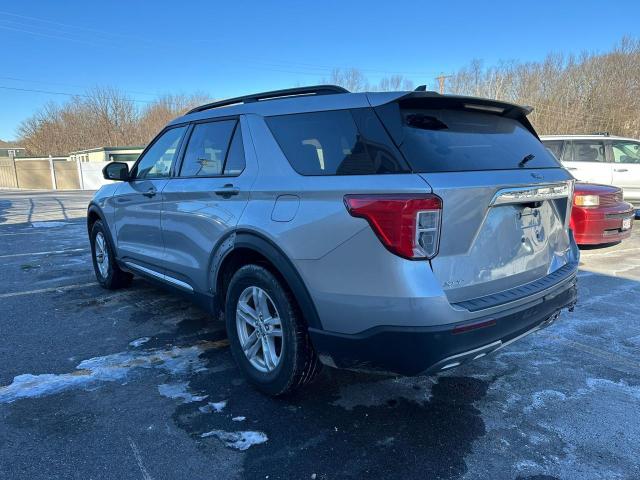 FORD EXPLORER X 2023 silver  gas 1FMSK7DH0PGB18252 photo #3