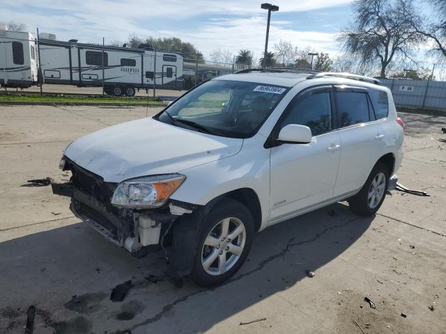 TOYOTA RAV4 LIMIT 2008 white  gas JTMBD31V085173105 photo #1