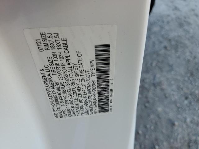 2022 HONDA ODYSSEY EX 5FNRL6H54NB030080
