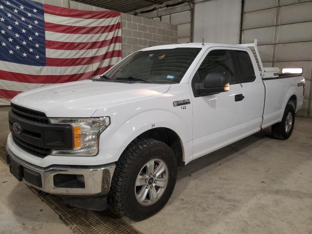 FORD F150 SUPER 2018 white  gas 1FTEX1E50JKF73269 photo #1