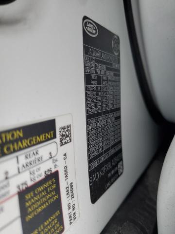 2020 LAND ROVER RANGE ROVE - SALYK2FX9LA284099