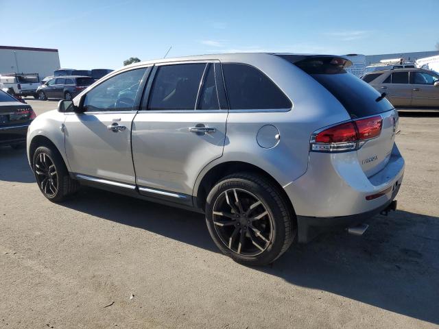 LINCOLN MKX 2011 silver  gas 2LMDJ6JKXBBJ22755 photo #3