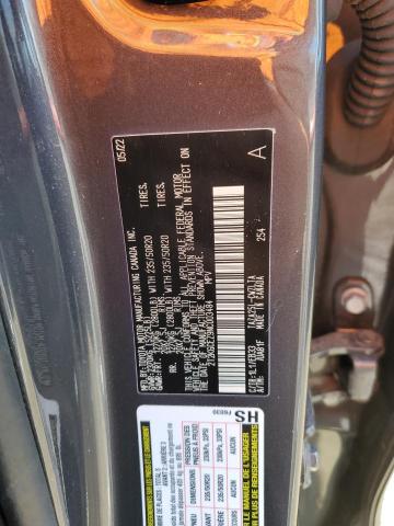 2022 LEXUS NX 350 2T2KGCEZ9NC003484
