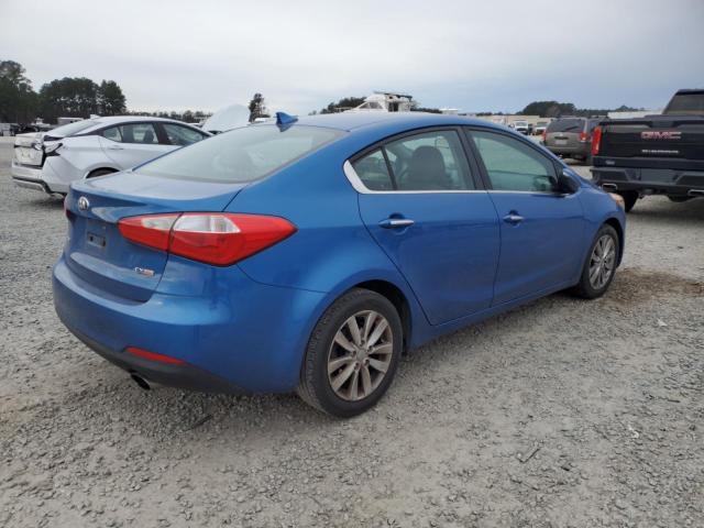 KIA FORTE 2014 blue  gas KNAFX4A8XE5083882 photo #4