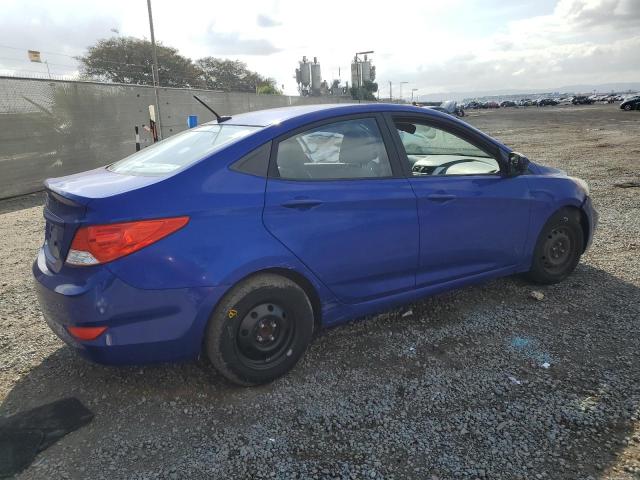 HYUNDAI ACCENT GLS 2013 blue  gas KMHCT4AE8DU363100 photo #4