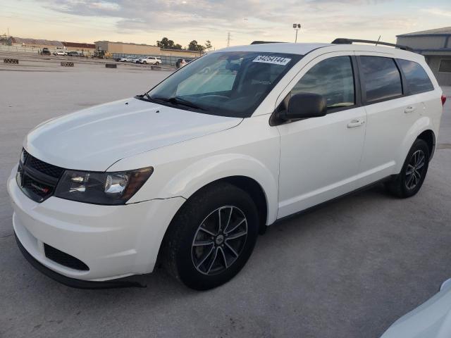 DODGE JOURNEY SE 2018 white  flexible fuel 3C4PDDAG1JT89591 photo #1