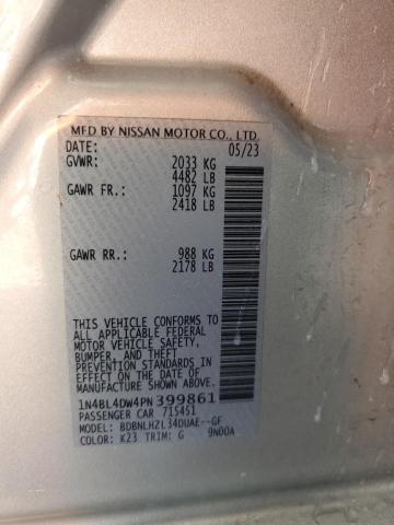 2023 NISSAN ALTIMA SV - 1N4BL4DW4PN399861