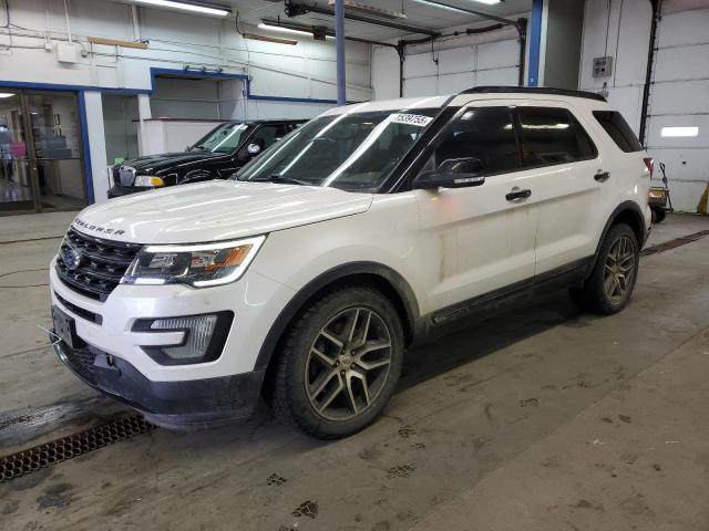 FORD EXPLORER S 2017 white  gas 1FM5K8GT9HGB25530 photo #1