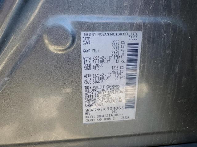 2015 NISSAN ROGUE S - 5N1AT2MK8FC903065