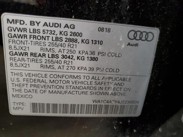 2018 AUDI SQ5 PRESTI #3304527450
