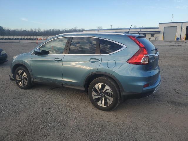 HONDA CR-V TOURI 2015 turquoise  gas 5J6RM3H97FL025141 photo #3