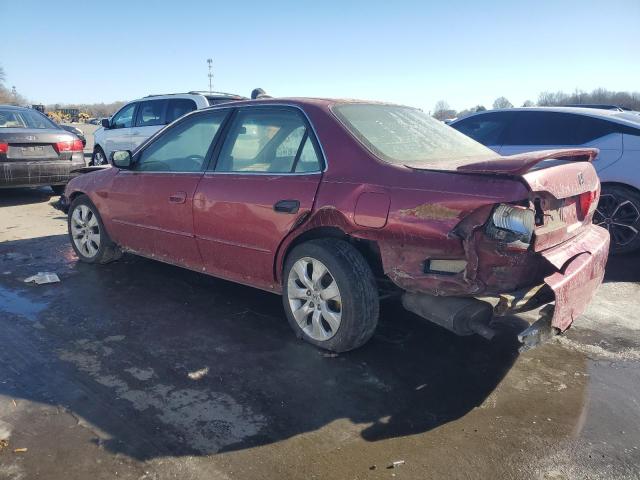 HONDA ACCORD EX 2001 burgundy  gas 1HGCG16551A077462 photo #3