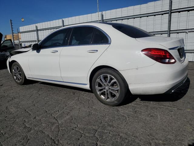 MERCEDES-BENZ C 300 2015 white sedan 4d gas 55SWF4JB3FU058421 photo #3