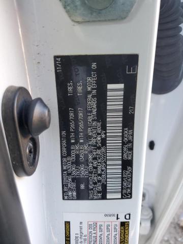 2015 TOYOTA 4RUNNER SR - JTEBU5JR5F5222385