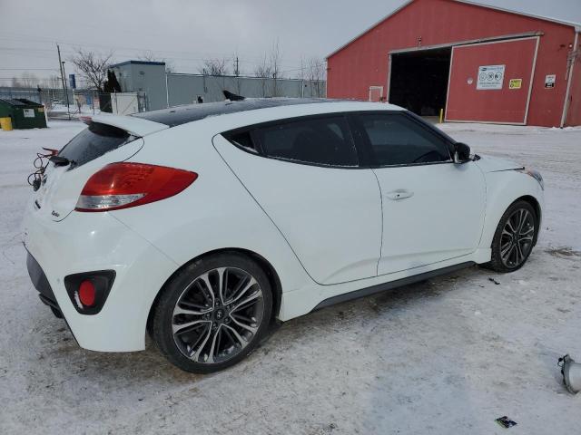 Vin: kmhtc6ae2hu305906, lot: 88290945, hyundai veloster turbo 20173