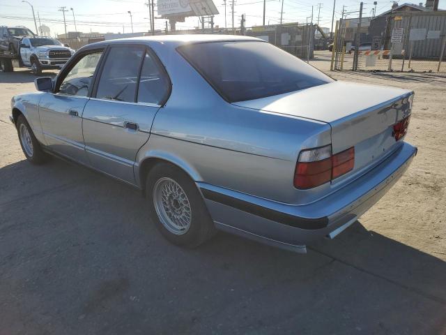 BMW 525 I 1992 blue  gas WBAHD5316NBF98146 photo #3