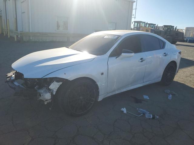 LEXUS IS 500 F S 2023 white  gas JTHAP1D28P5003371 photo #1