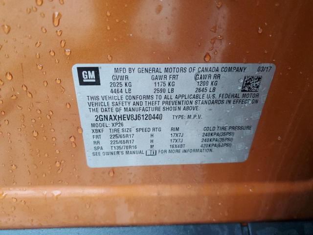 2018 CHEVROLET EQUINOX LS 2GNAXHEV8J6120440