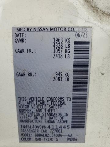 2023 NISSAN ALTIMA SV - 1N4BL4DV9PN411445