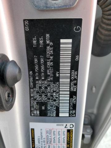 2020 TOYOTA 4RUNNER SR - JTEBU5JRXL5825926