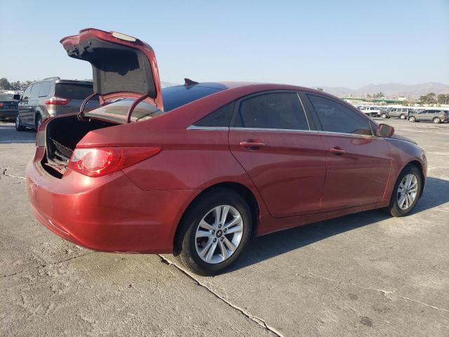 HYUNDAI SONATA GLS 2013 red  gas 5NPEB4AC7DH693643 photo #4