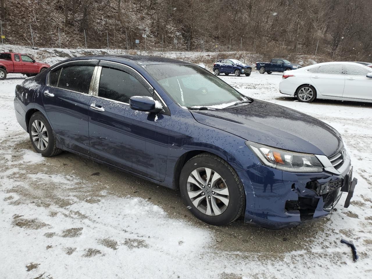 Lot #3050504107 2014 HONDA ACCORD LX