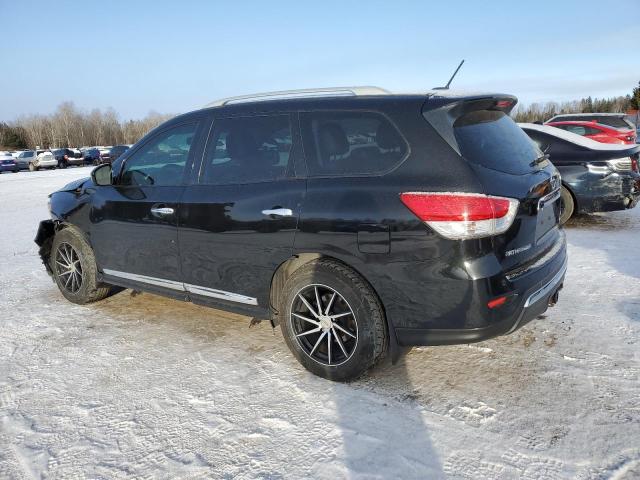 NISSAN PATHFINDER 2015 black  gas 5N1AR2MM0FC653675 photo #3