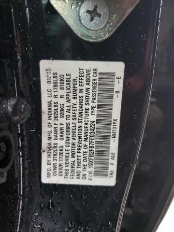 2015 HONDA CIVIC EX - 19XFB2F87FE034224