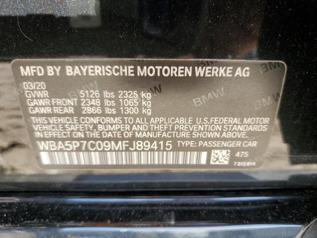 2021 BMW 330E - WBA5P7C09MFJ89415