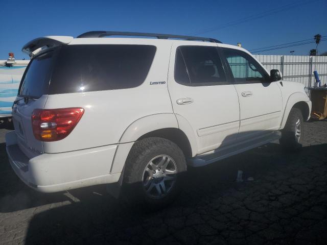 TOYOTA SEQUOIA LI 2003 white  gas 5TDBT48A93S190919 photo #4