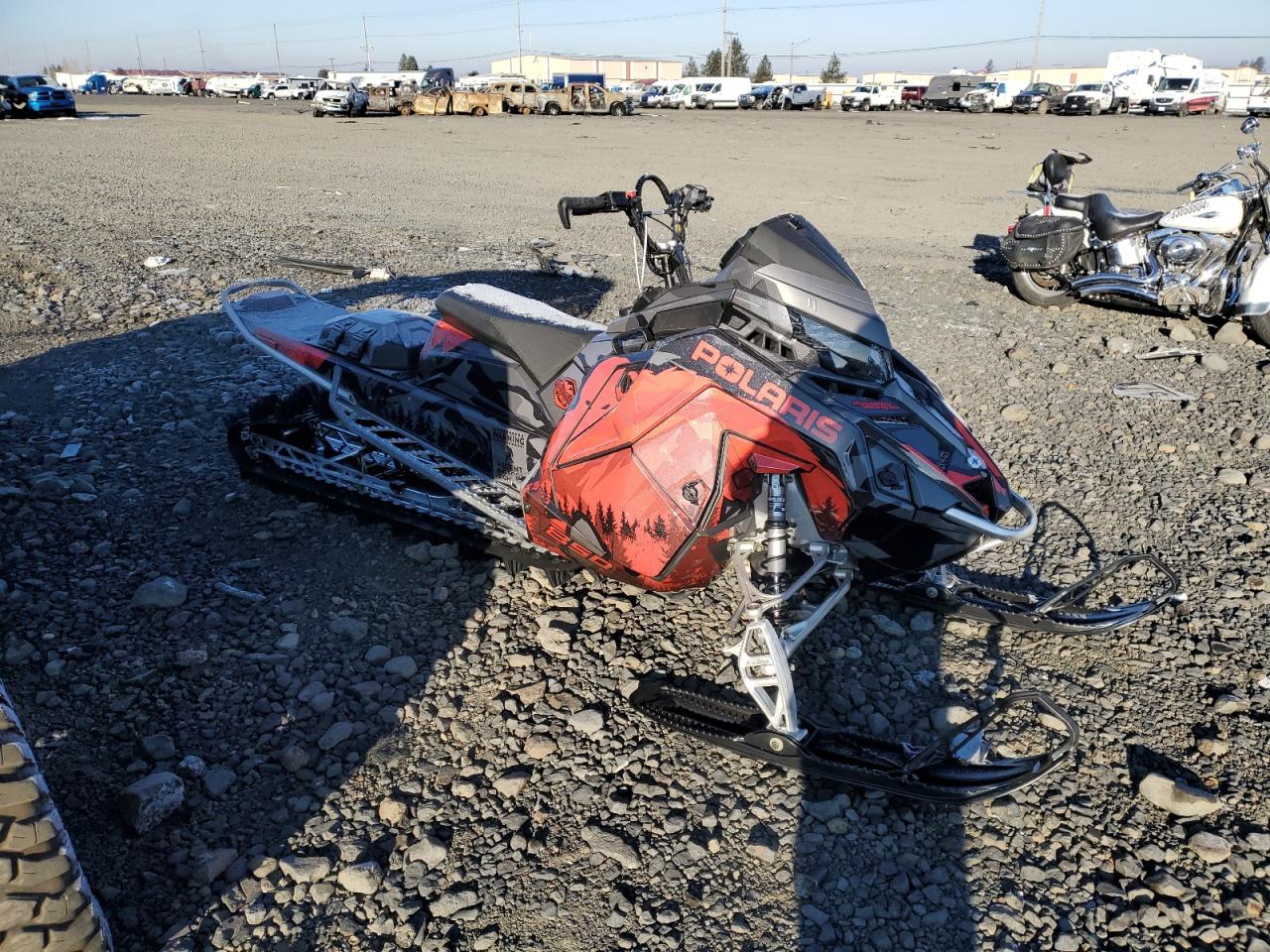  Salvage Polaris Snowmobile