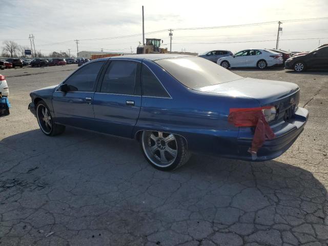 CHEVROLET CAPRICE 1991 blue  gas 1G1BL53E9MW205686 photo #3