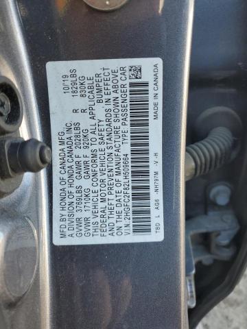 2020 HONDA CIVIC SPOR - 2HGFC2F82LH509664