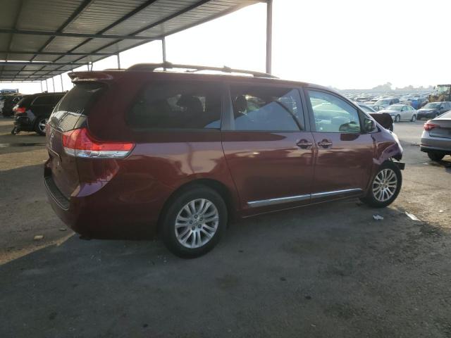 TOYOTA SIENNA XLE 2013 red sports v gas 5TDYK3DC7DS352840 photo #4